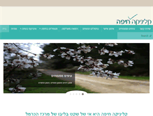 Tablet Screenshot of clinicarmel.com